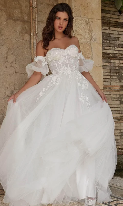 Off-White Wedding Dresses for Unique Look -Jovani Bridal JB23693 - Bridal Gown