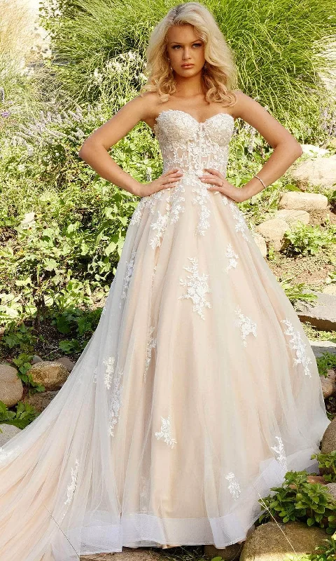 Mermaid Wedding Dresses for Stunning Silhouette -Jovani Bridal JB24145 - Bridal Gown