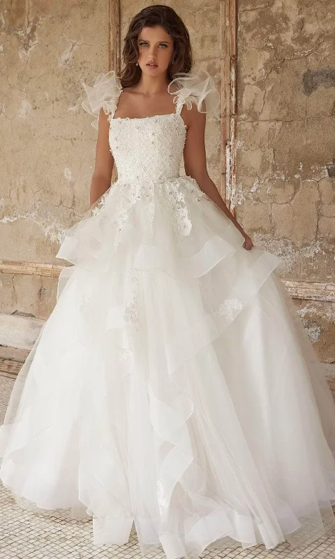 Vintage Wedding Dresses for Retro Charm -Jovani Bridal JB37575 - Bridal Ballgown