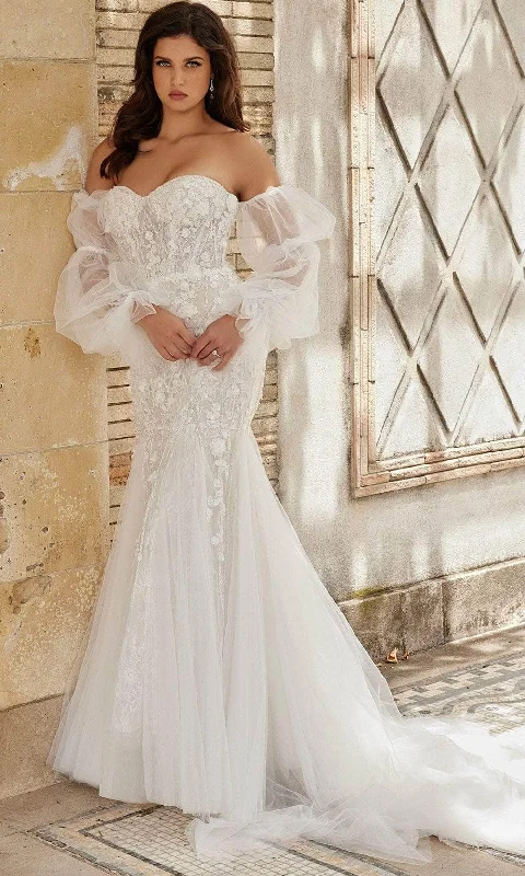 Fishtail Wedding Dresses for Sexy Fit -Jovani Bridal JB38491 - Bridal Gown