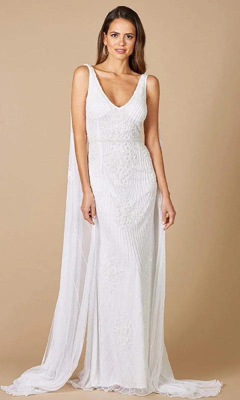 Bridal Dresses with Train for Dramatic Effect -Lara Dresses 51055