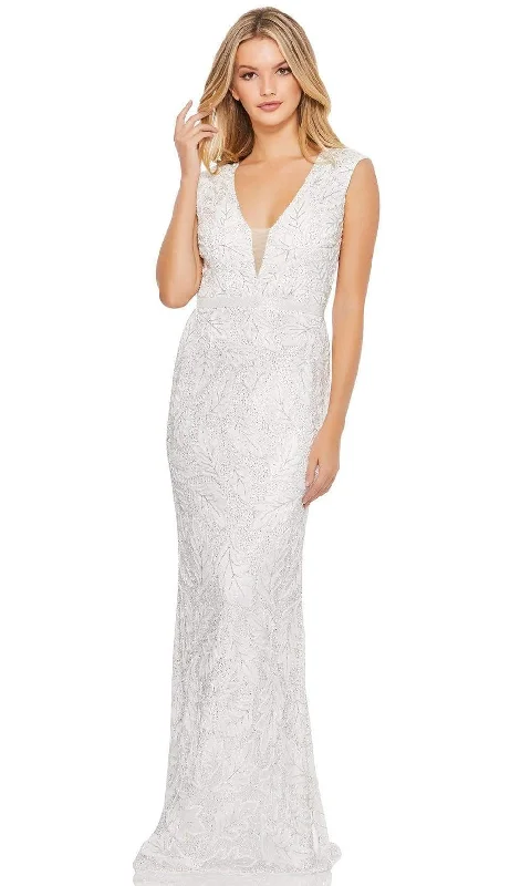 Wedding Dresses with Satin Belt for Elegant Finish -Mac Duggal 5429