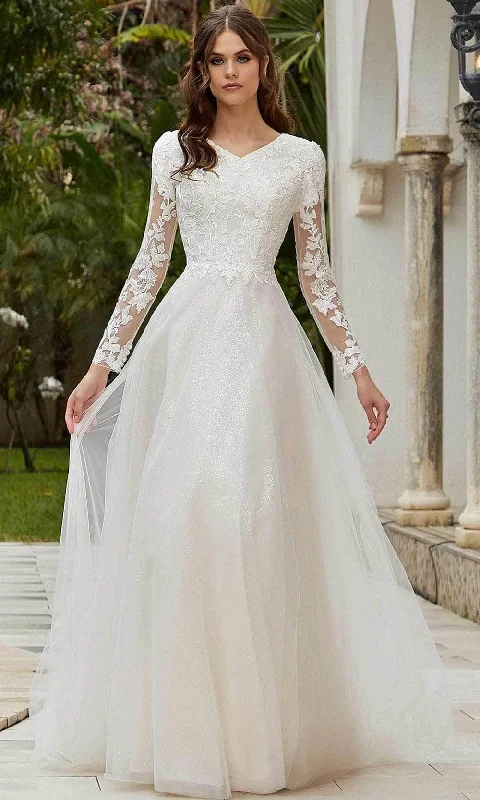 Unique Wedding Dresses for Non-Traditional Brides -Mori Lee Bridal 30122
