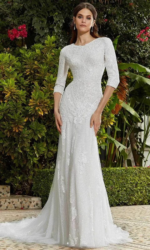Elegant Off-Shoulder Wedding Dresses for Graceful Charm -Mori Lee Bridal 30128