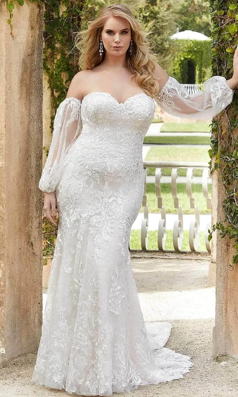Structured Wedding Dresses for Refined Appeal -Mori Lee Bridal 3365C