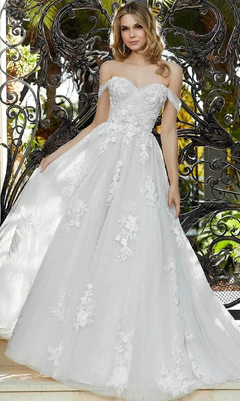 Wedding Dresses with Sheer Details for a Subtle Appeal -Mori Lee Bridal 5971