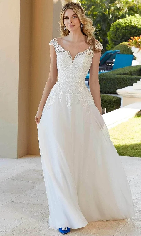 Vintage-Inspired Wedding Dresses with Lace for Timeless Elegance -Mori Lee Bridal 5978