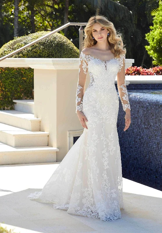 Boho Chic Wedding Dresses for Relaxed Vibe -Mori Lee Bridal 5980