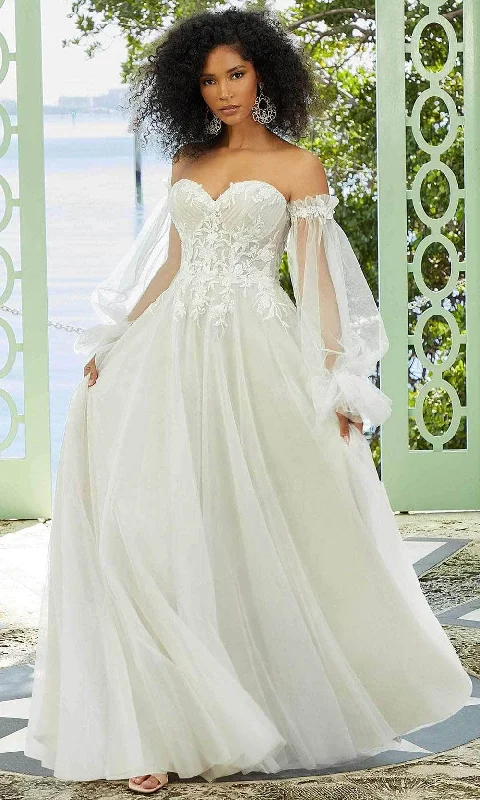 Boho Wedding Dresses for Free-Spirited Brides -Mori Lee Bridal 6971