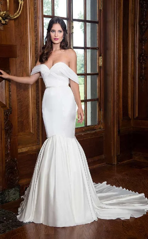 Bridal Dresses with Tulle Skirt for Light and Airy Effect -Rachel Allan Bridal M605 Bridal Dresses with Tulle Skirt for Light and Airy Effect -Rachel Allan Bridal M605
