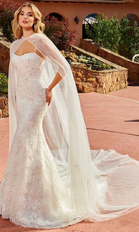 Wedding Dresses with Keyhole Detail for Subtle Sensuality -Rachel Allan M821