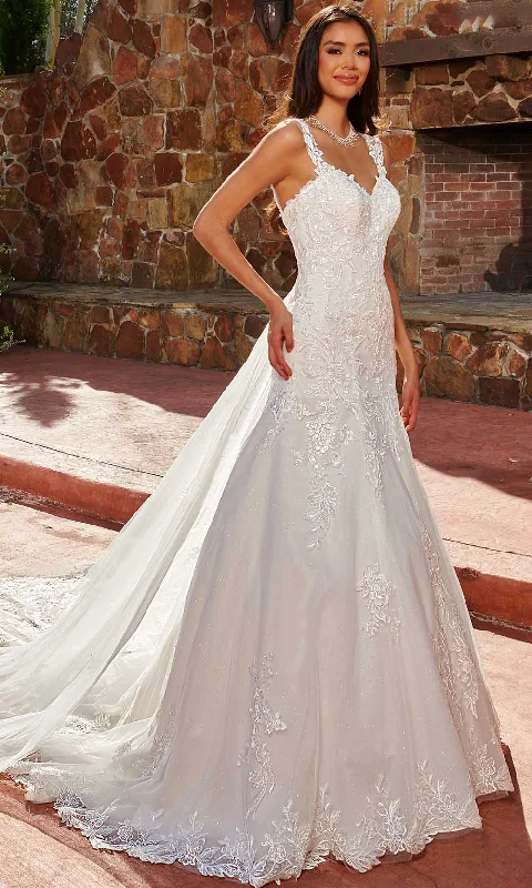 Fitted Wedding Dresses for Sculpted Look -Rachel Allan M825