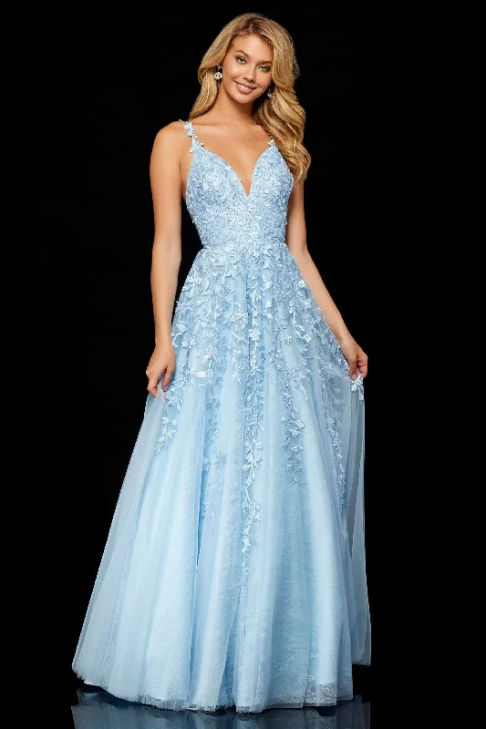 Sweetheart Neckline Wedding Dresses for Feminine Look -Sherri Hill 52342