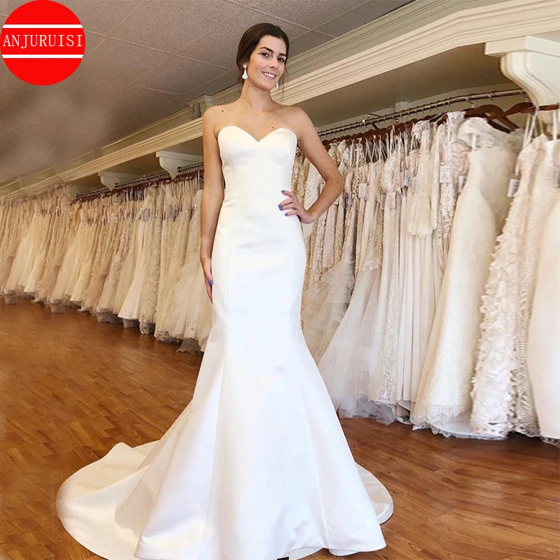 Wedding Dresses with Off-the-Shoulder Lace for Romantic Style -Wedding Dresses For Women Bride Gown Sweetheart Mermaid Wedding Dresses with Off-the-Shoulder Lace for Romantic Style -Wedding Dresses For Women Bride Gown Sweetheart Mermaid