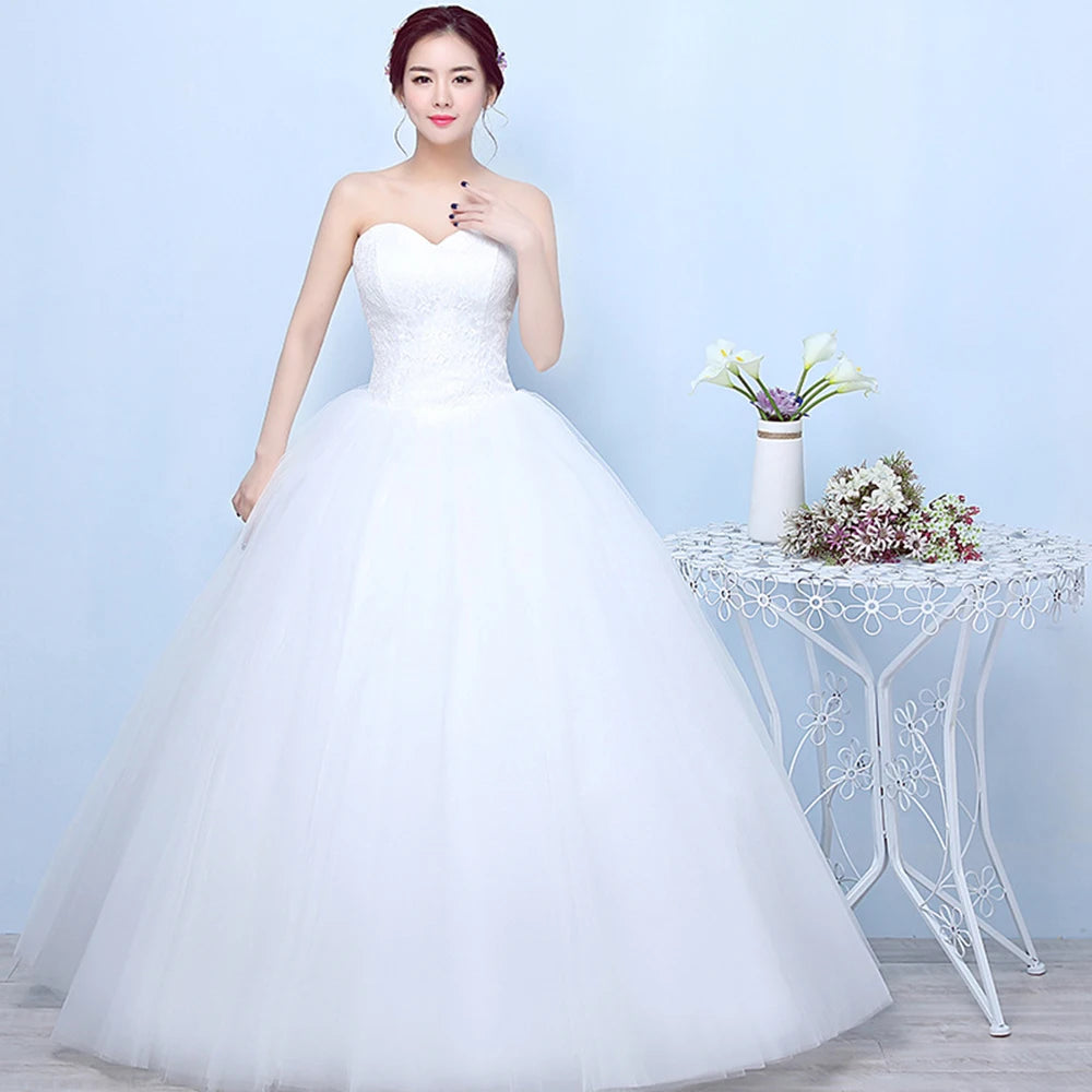 Modern Wedding Dresses for Trendy Brides -Ball Gown Women Wedding Dresses Tulle Bridal Gowns Formal Occasion