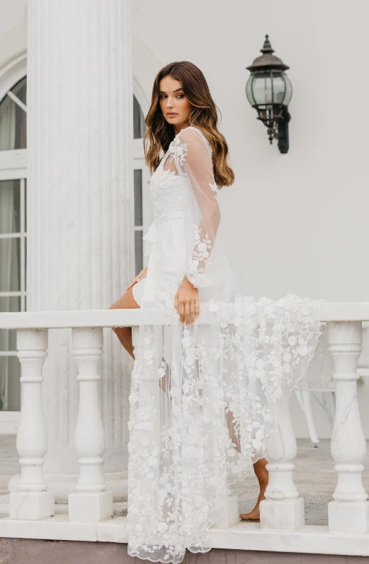 Sequined Bridesmaid Dresses for Sparkling Glam -Steffanie Beaded Floral Lace Maxi - Includes Slip Sequined Bridesmaid Dresses for Sparkling Glam -Steffanie Beaded Floral Lace Maxi - Includes Slip